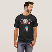 Astronaut 5th Space Rocket Yoga Shirt (Vorne ganz)