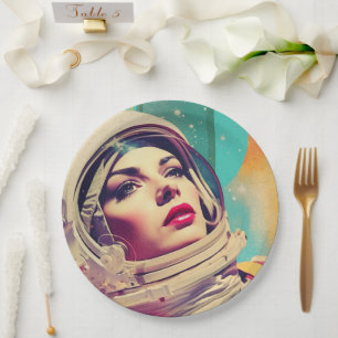 Astronaut Abstrakt Space Paper Teller