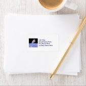 Astronaut Adressaufkleber (Insitu)