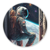 Astronaut Adventure Keramikknauf (Vorderseite)