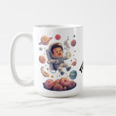 Astronaut Adventure Mug – Exploring the Galaxy Kaffeetasse (Links)