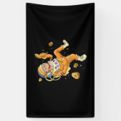 Astronaut-Affenraum Banner (Vertikal)