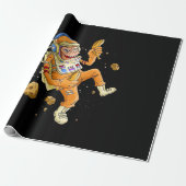 Astronaut-Affenraum Geschenkpapier (Ungerollt)