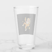 Astronaut-Affenraum Glas (Rückseite)