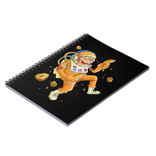 Astronaut-Affenraum Notizblock (Linke Seite)