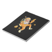 Astronaut-Affenraum Notizblock (Rotiert)