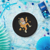 Astronaut-Affenraum Pappteller (Party)