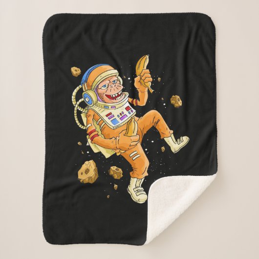 Astronaut-Affenraum Sherpadecke (Vorderseite)