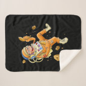 Astronaut-Affenraum Sherpadecke (Vorderseite (Horizontal))