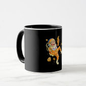 Astronaut-Affenraum Tasse (Vorderseite Links)