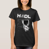 Astronaut Algorand Algo Coin Hodl to Moon Cryp T-Shirt (Vorderseite)