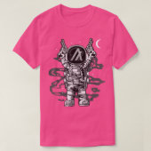 Astronaut Algorand Coin ALGO zum Mondkrypto zu T-Shirt (Design vorne)