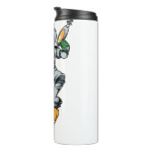 Astronaut Alien SciFi Space Ufo Thermosbecher (Nach rechts gedreht)