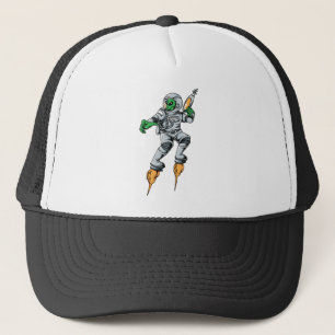 Astronaut Alien SciFi Space Ufo Truckerkappe