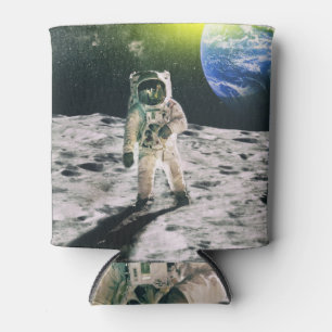 Astronaut Alien Sun Barren World Dosenkühler