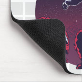 Astronaut & Aliens Grid-Mauspad Mousepad (Ecke)