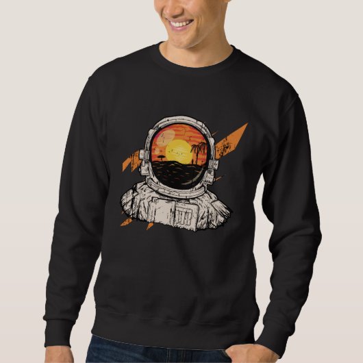 Astronaut and beach sweatshirt (Vorderseite)