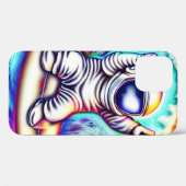 ASTRONAUT AND HIS COSMIC SURFING ADVENTURE Case-Mate iPhone HÜLLE (Rückseite (Horizontal))