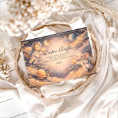 Astronaut Animals Space Diapper Raffle Begleitkarte