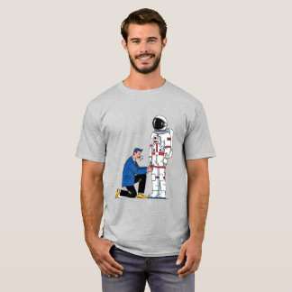 Astronaut Anzug Tailor Minimalistisch Unisex T - S T-Shirt