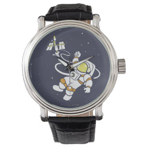 Astronaut Armbanduhr