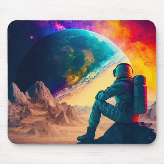 Astronaut Art Mousepad (Vorne)