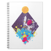 Astronaut Art Notizblock (Vorderseite)