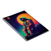 Astronaut Art Notizblock (Rechte Seite)