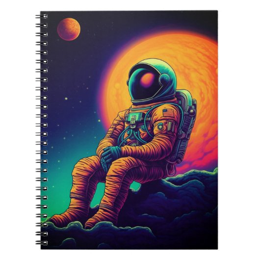 Astronaut Art Notizblock (Vorderseite)