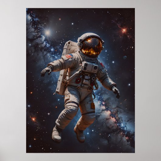 Astronaut Art Poster (Vorne)