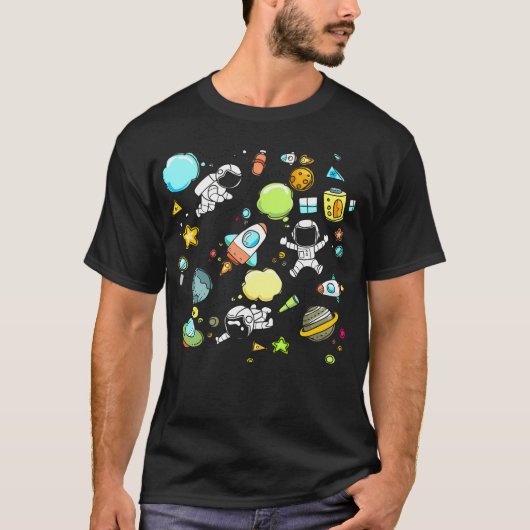 Astronaut Art T-Shirt (Vorderseite)