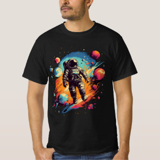 Astronaut ArtColor 02 T-Shirt