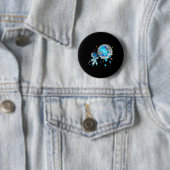 Astronaut auf dem Mond Button (Beispiel)