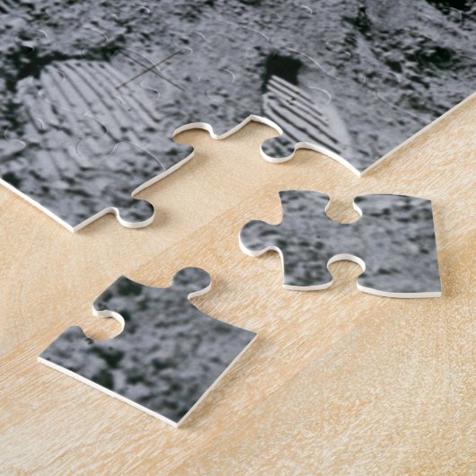 Astronaut auf dem Mond Puzzle (Seite)