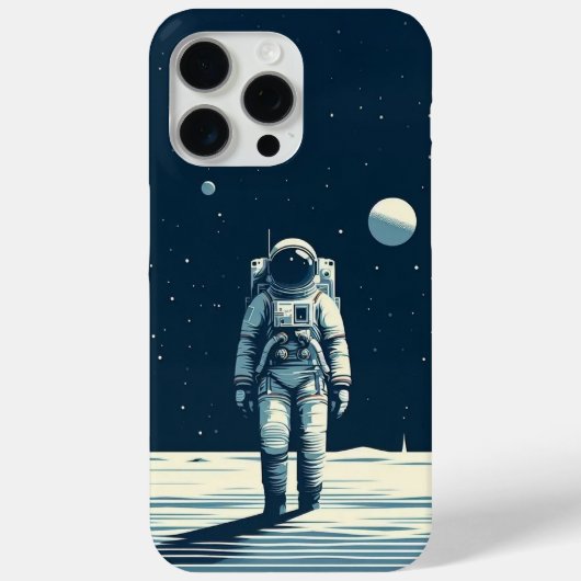 Astronaut auf dem Planeten Case-Mate iPhone Hülle (Rückseite)