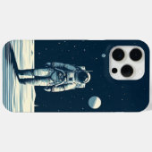 Astronaut auf dem Planeten Case-Mate iPhone Hülle (Rückseite (Horizontal))