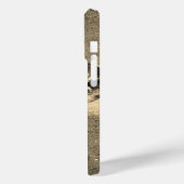 Astronaut auf dem Planeten Erde Sepia Case-Mate iPhone Hülle (Rückseite / Links)