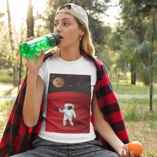 Astronaut auf dem Roten Planeten Mars Space Explor T-Shirt