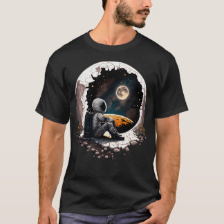Astronaut auf den Mond. T-Shirt