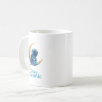 Astronaut auf Mond Tasse – Bleib Kosmisch Weltraum