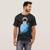 Astronaut auf Uranus T-Shirt (Vorne ganz)