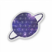 Astronaut Aufkleber (Vorderseite)