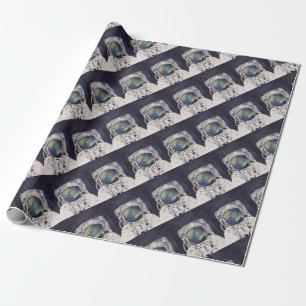 Astronaut aus dieser Welt heraus Geschenkpapier
