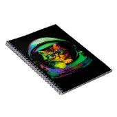 Astronaut aus lustigen Hipstern Notizblock (Rechte Seite)