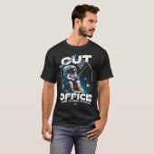 Astronaut Außer Haus T-Shirt (Vorne ganz)