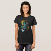 Astronaut Autism Awareness With Autistic Planet Fo T-Shirt (Vorne ganz)
