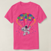 Astronaut Autism Ballon bewusst ousness Space Kids T-Shirt (Design vorne)