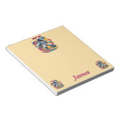 Astronaut Back-to-School "Future Genius in Orbit"  Notizblock (angewinkelt)