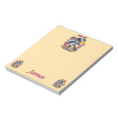 Astronaut Back-to-School "Future Genius in Orbit"  Notizblock (Rotiert)