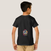 Astronaut Back-to-School "Future Genius in Orbit"  T-Shirt (Schwarz voll)